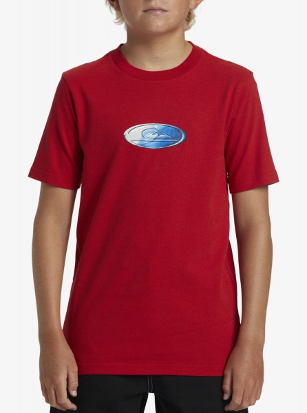 Детская футболка N.A.R (8-16 лет) QUIKSILVER AQBZT04376, размер L/14, цвет salsa - фото 5
