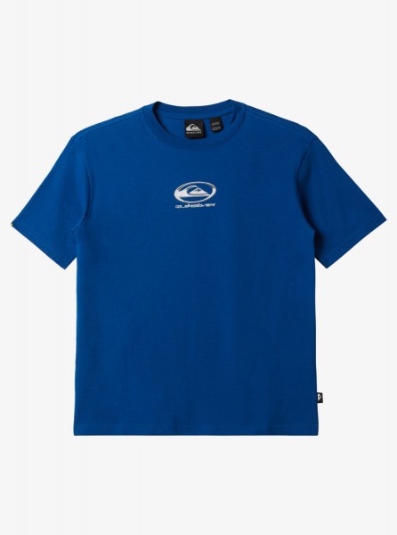 Детская футболка Chrome (8-16 лет) QUIKSILVER AQBZT04375, размер L/14, цвет monaco blue - фото 1