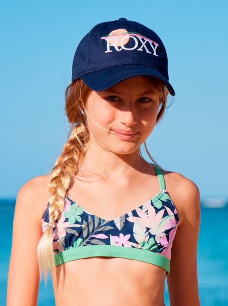 Детская бейсболка Blondie Girl Roxy ERGHA03320, размер 1SZ, цвет naval academy