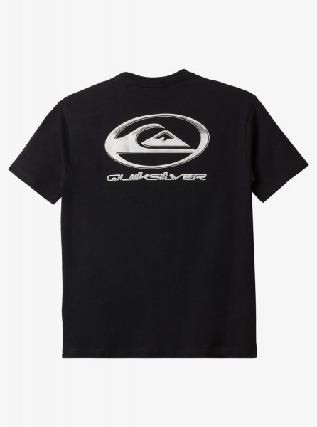 Детская футболка Chrome (8-16 лет) QUIKSILVER AQBZT04375, размер L/14, цвет черный - фото 2