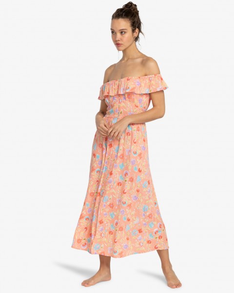 Женское платье Hippie Love Billabong EBJWD00140, размер L/12, цвет soft blush - фото 5