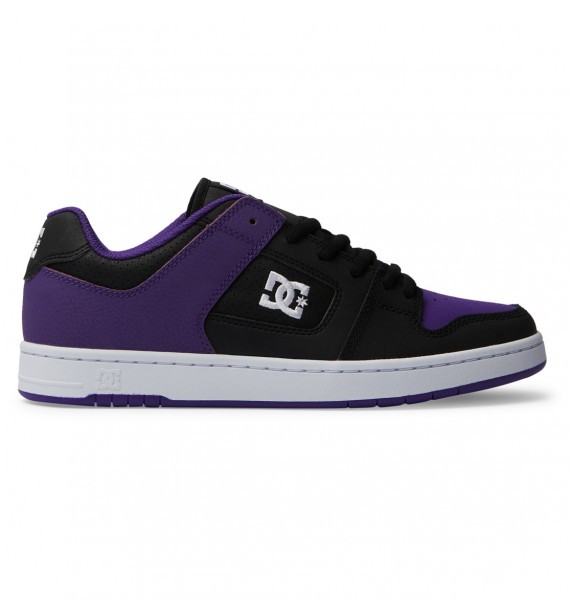 Кожаные мужские кроссовки Manteca DC Shoes ADYS100765, размер 42, цвет black/purple/orange