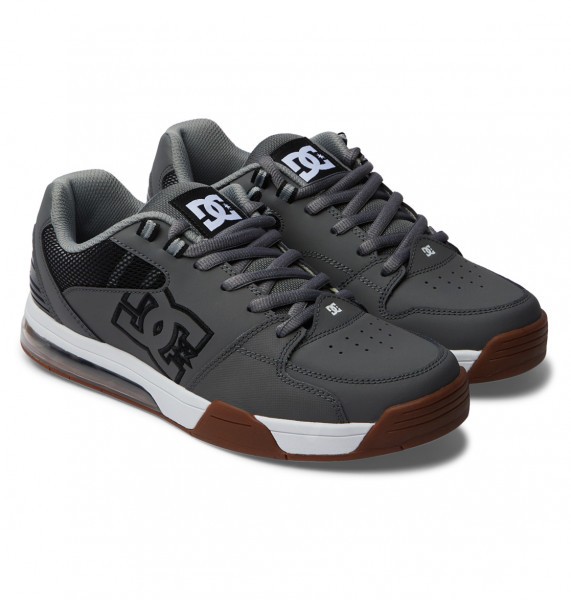 Мужские кеды DC  Versatile DC Shoes ADYS200075, размер 42, цвет grey/grey/white - фото 2