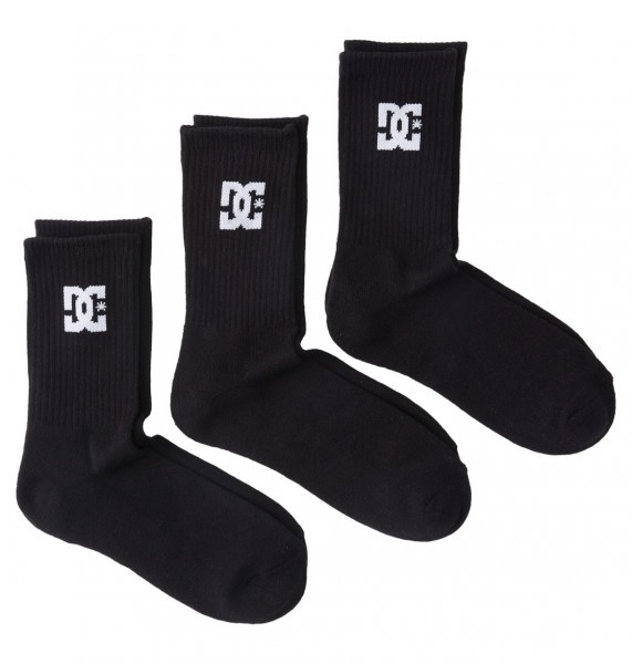 Мужские носки DC DC Shoes ADYAA03189, размер 1SZ, цвет черный