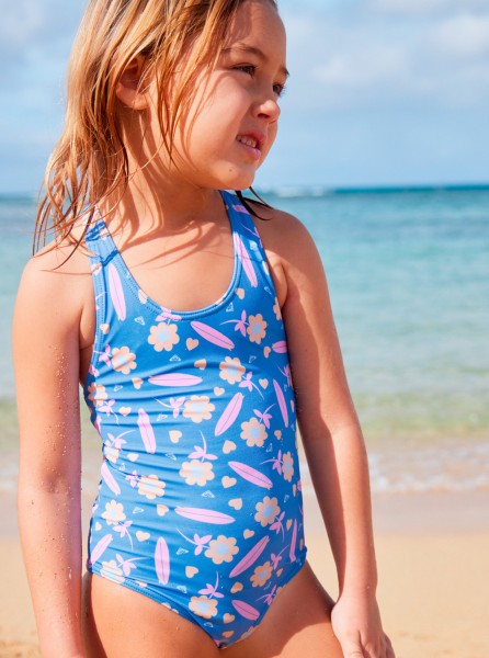 Слитный детский купальник Lorem (2-7 лет) Roxy ERLX103105, размер 3, цвет ultramarine lorem - фото 1