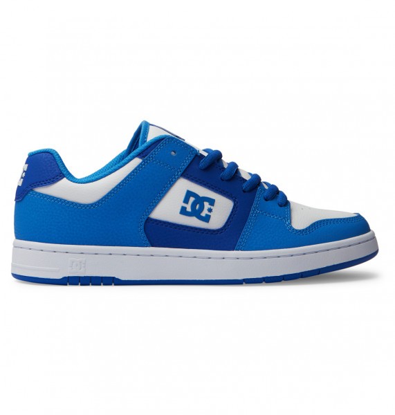 Кожаные мужские кроссовки Manteca DC Shoes ADYS100765, размер 42, цвет blue/blue/white - фото 1
