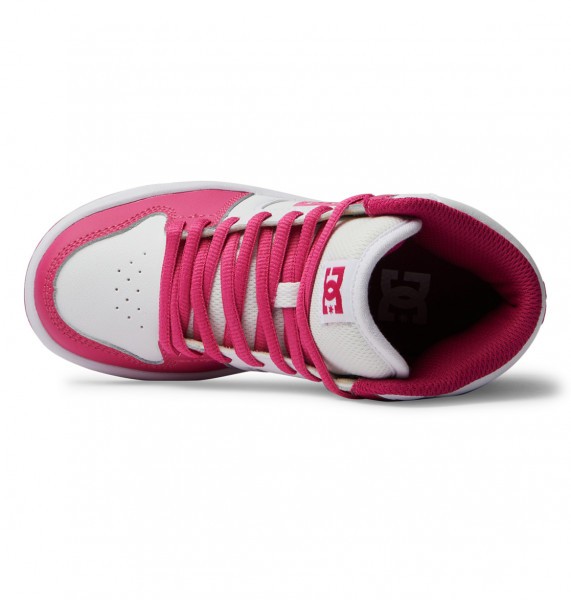Высокие кожаные кроссовки Manteca 4 Hi DC Shoes ADGS300116, размер 38, цвет crazy pink - фото 4