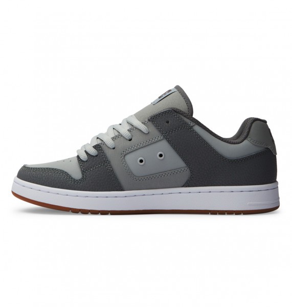 Кожаные мужские кроссовки Manteca DC Shoes ADYS100765, размер 42, цвет grey/gum - фото 3