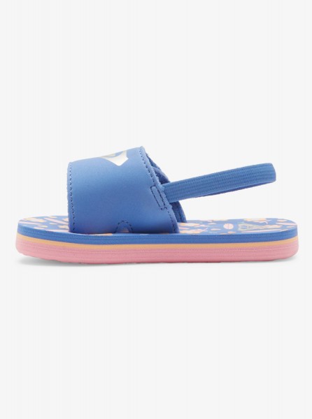 Детские сандалии Finn Roxy AROL100012, размер 26, цвет crazy pink/blue radi - фото 3