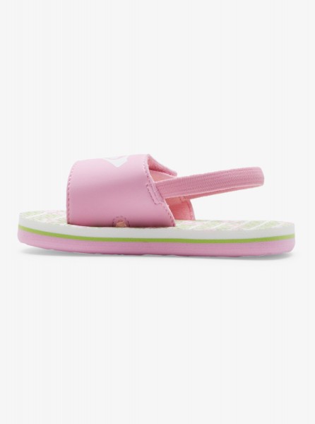 Детские сандалии Finn Roxy AROL100012, размер 26, цвет green/pink - фото 3