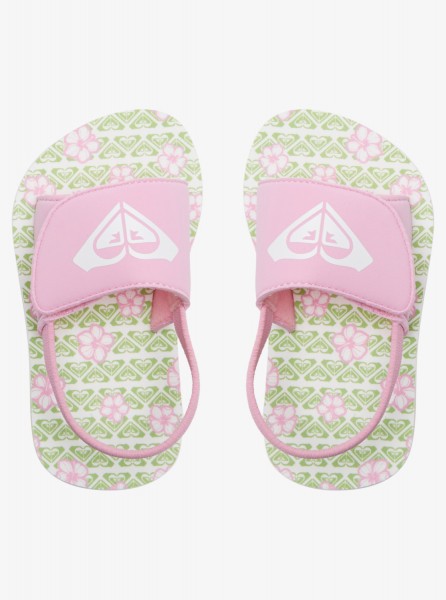 Детские сандалии Finn Roxy AROL100012, размер 26, цвет green/pink - фото 4