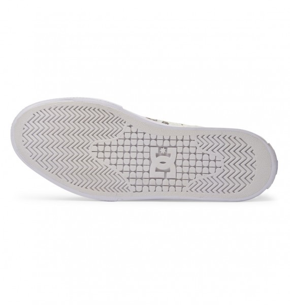 Мужские кеды DC Manual DC Shoes ADYS300678, размер 42, цвет white/white print - фото 5