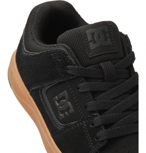 фото Кожаные скейтовые детские кеды dc cure dc shoes