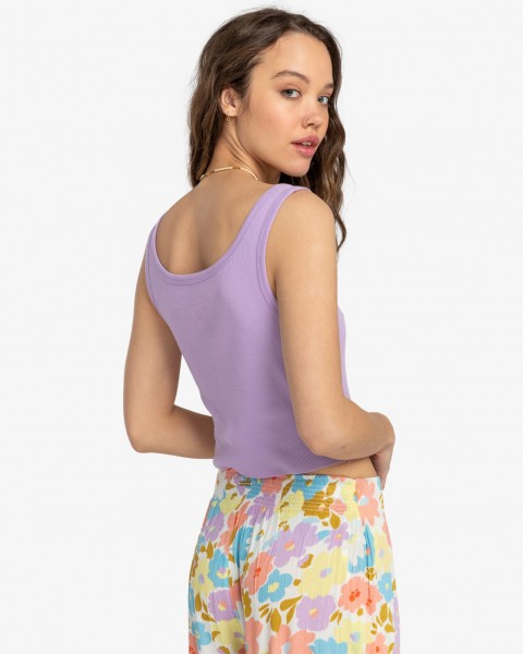 Женская футболка Wild Waves Billabong EBJZT00265, размер L/12, цвет peaceful lilac - фото 3