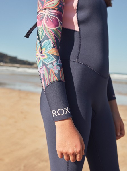 Детский гидрокостюм на спинной молнии 3/2mm Swell Series (8-16 лет) Roxy ERGW103055, размер 10G, цвет разноцветный - фото 3