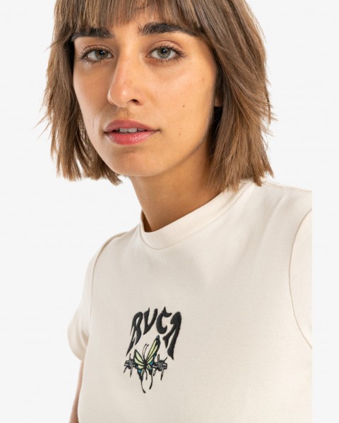 фото Женская футболка barbed rvca