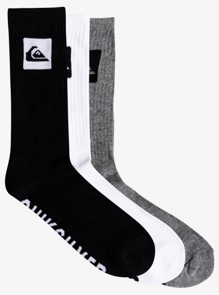 Мужские носки Quik (5 пар) QUIKSILVER AQYAA03311, размер 1SZ, цвет assorted