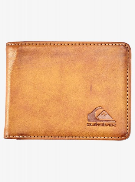Мужской складной кошелек Slim Rays QUIKSILVER AQYAA03357, размер L, цвет chocolate brown