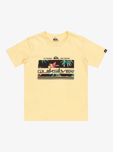 Детская футболка Tropical Rainbow (8-16 лет) QUIKSILVER EQBZT04725, размер XL/16, цвет mellow yellow