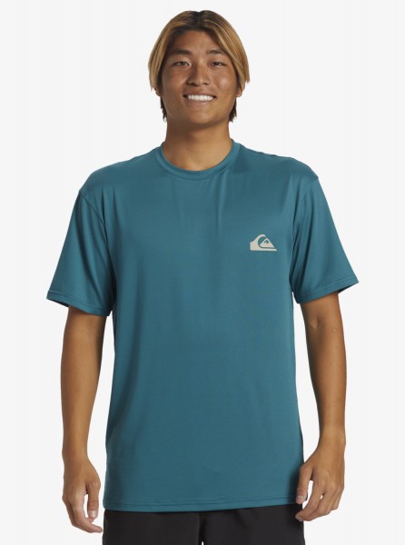 фото Мужской рашгард с коротким рукавом everyday surf quiksilver