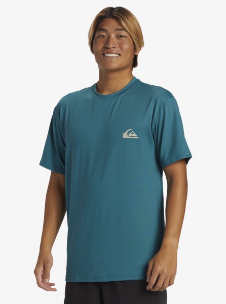 фото Мужской рашгард с коротким рукавом everyday surf quiksilver