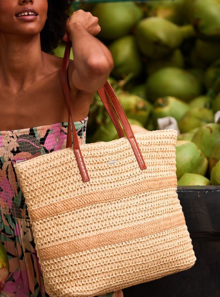 Женская сумка In The Tropics Roxy ERJBT03373, размер 1SZ, цвет natural